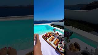 Imagine having your breakfast here✨ greece shorts