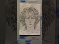 A girl sketch did in school#sketch#art#animeartist