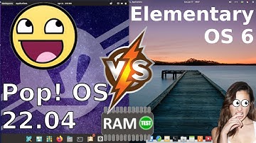 Pop OS 22.04 vs Elementary OS 6: RAM