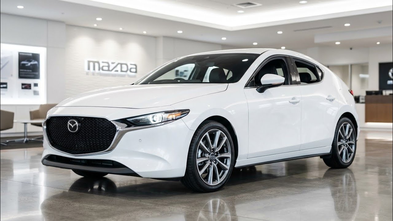 2027 New Mazda3] Finally Revealed!? The White Version is