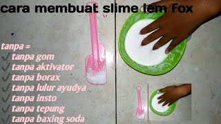 Cara membuat slime dari 2 bahan saja
