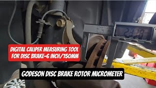 How to Measure Brake Rotors with a Digital Caliper (The Right Way)