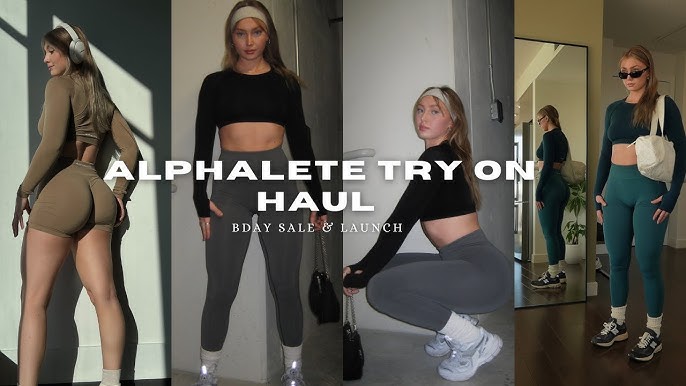 ALPHALETE ATHLETICS TRY ON HAUL 