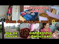 FAXINA NO SITIO CASA LIMPA 🏡  CHEIROSA💐 Café da tarde com bolinho de chuva | Pathy na roça