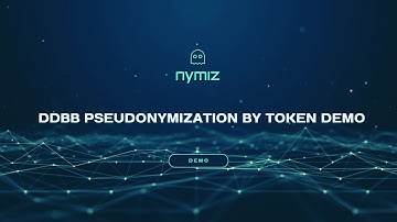 DDBB PSEUDONYMIZATION BY TOKEN DEMO