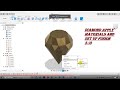 Diamond Apply Materials and Set up Fusion 360