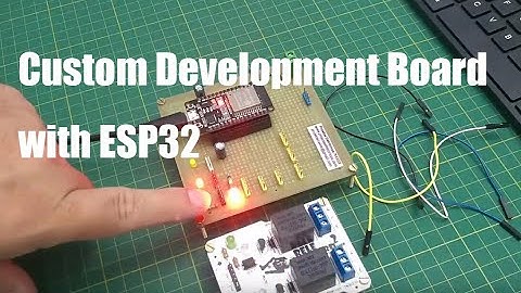 Custom Development Board with ESP32  || 😉UTSOURCE