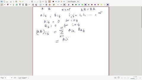 Guided Proof Prove that if A and B are diagonal matrices (of the same size), then A B=B A Getting S…