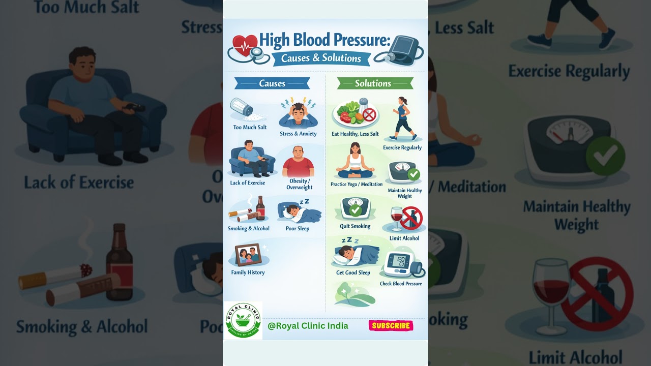 High Blood Pressure: Causes & Solutions 
