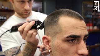 Buzz Cut Hairstyle Number 3 On Top With Skin Fade