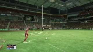 RLL2 | EPIC State of Origin Gameplay 2014 | 1ST Half Game 1 | QLD vs NSW