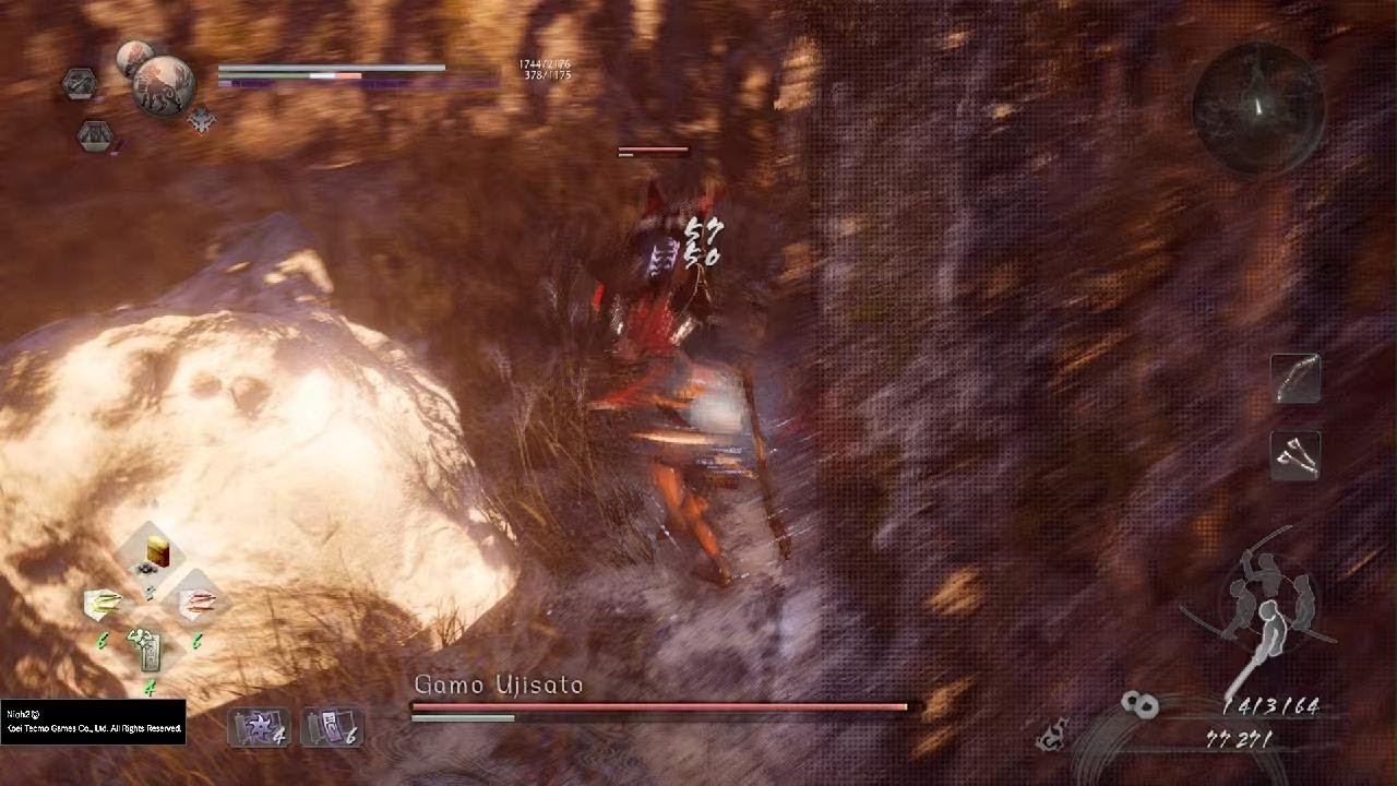 Nioh 2 Remastered_20221114_1st win against Gamo Ujisato aka Leon on the