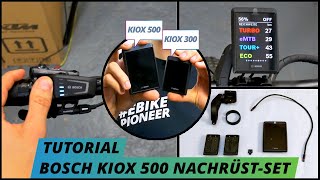 Bosch Kiox 500 Display Nachrüst-Kit