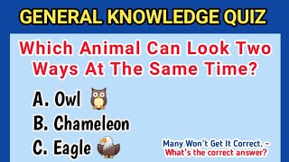 Top Animal General Knowledge Quiz Questions You Must Know | How Good Is Your General Knowledge #gk