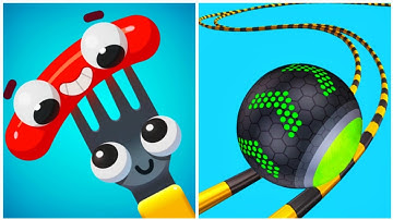 Fork Nsausage vs Going Balls - ASMR Gameplay (New Update, Math Games) 