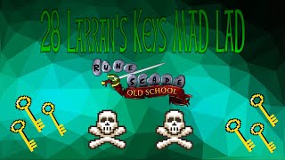 28 Larran's Key Big Chest Openings OSRS