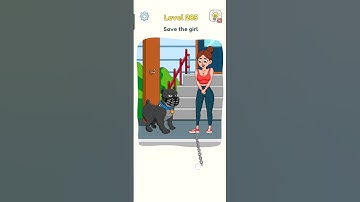 DOP 3 Level 285 Walkthrough - "Save the girl" #shorts