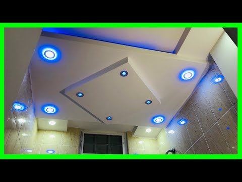 Como hacer un techo para baño en Gypsum Board (Fascia)