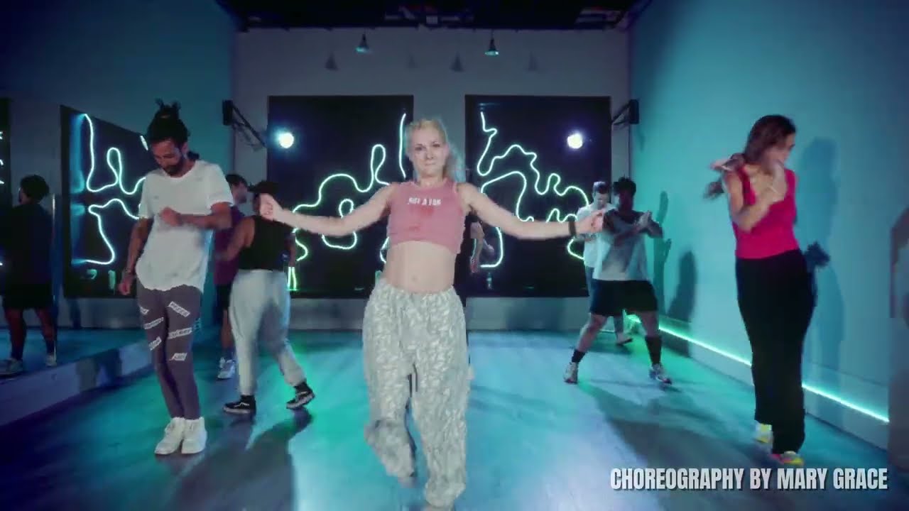 Jauz, Example - In the Zone | Mary Grace x Gravity Dance Studio Beginner Shuffle Fusion Choreography