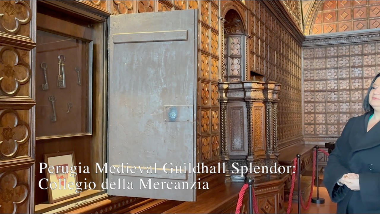 Perugia Medieval Guildhall Splendor: Collegio della Mercanzia