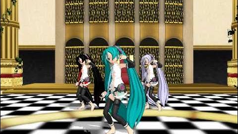 [MMD] Append Miku Hatsune, Append Miku Hagane, & Append Miku Zatsune-Freely Tomorrow