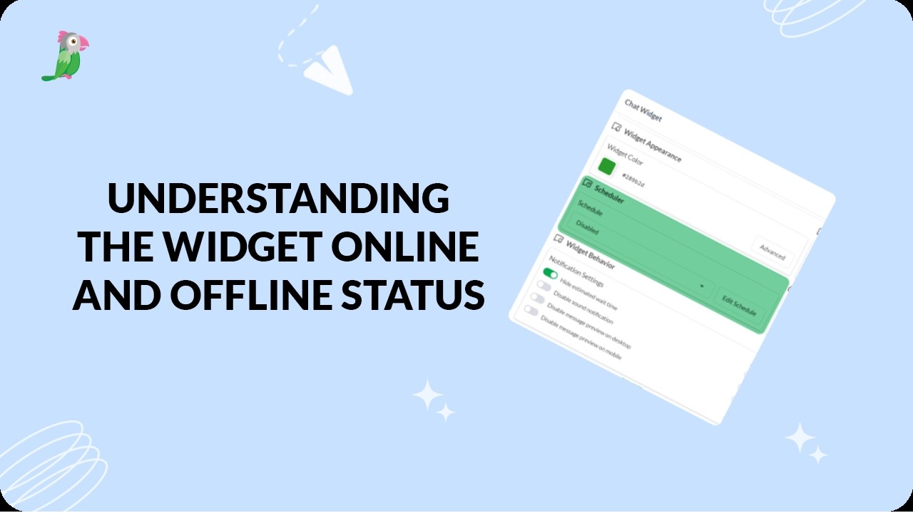Understanding the widget online and offline status - YouTube