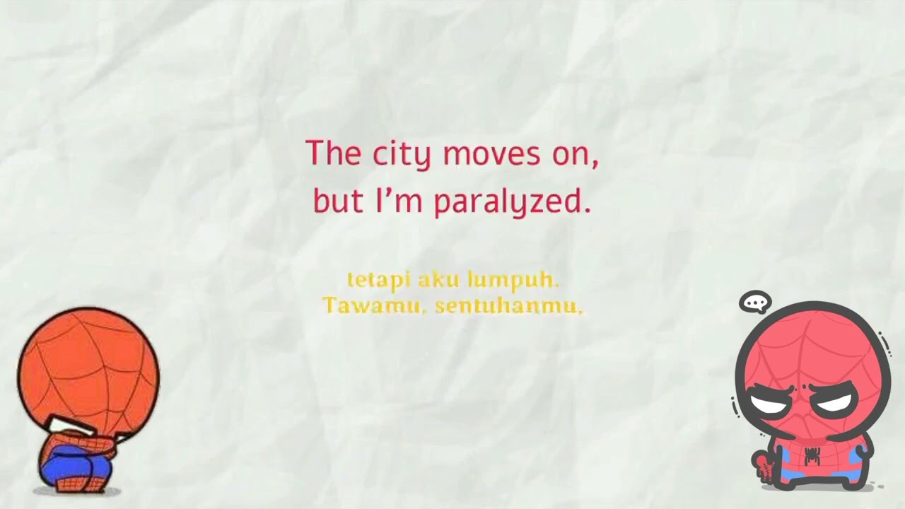 Lagu Barat Sedih || Spider-Man with no Gwen (lyrics) ||Sherpaa Roy || LIRIK TERJEMAHAN INDONESIA