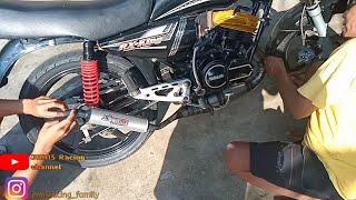 unboxing knalpot RX king ABRT tipe PDK Wello || akselerasi dan suaranya pas banget buat mtr ini