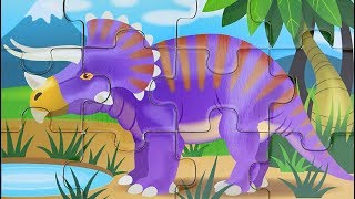 Dinosaur Puzzle - Triceratops Apatosaurus T Rex Stegosaurus Puzzle screenshot 4