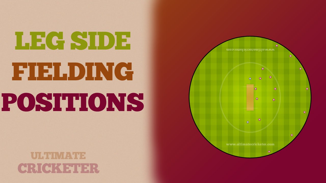 All Leg Side Fielding Positions - Explained & Detailed - Summary