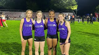 Burlington 4x100 49.26 (2nd) 4A Iowa State Qualifier @ IC High