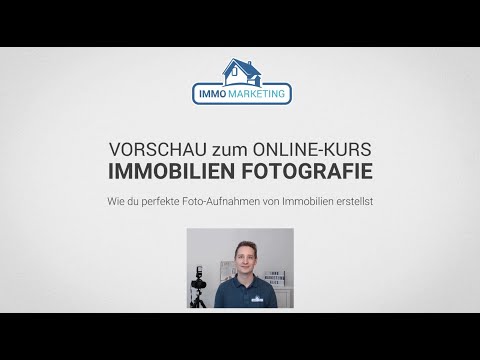 Erfolgreiche Immobilien Fotos – Objektbilder-Kurs von Alex Stadler