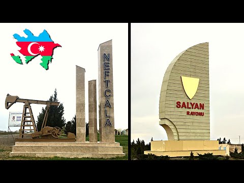 Azerbaycan Salyan / Neftçala Şehirleri / Gezi Vlog