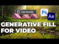 Transforming Videos with Generative Fill: Create an 1800's Scene using Photoshop and After Effects