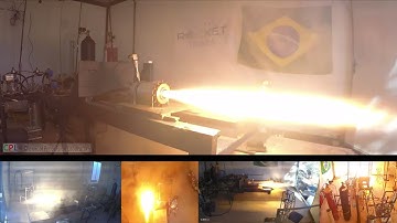 Static test 2 of the hybrid rocket motor Circe
