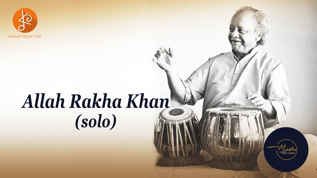 Allah Rkha Master class - Allah Rakha Khan solo | Ravi Shankar concert in Seattle ...