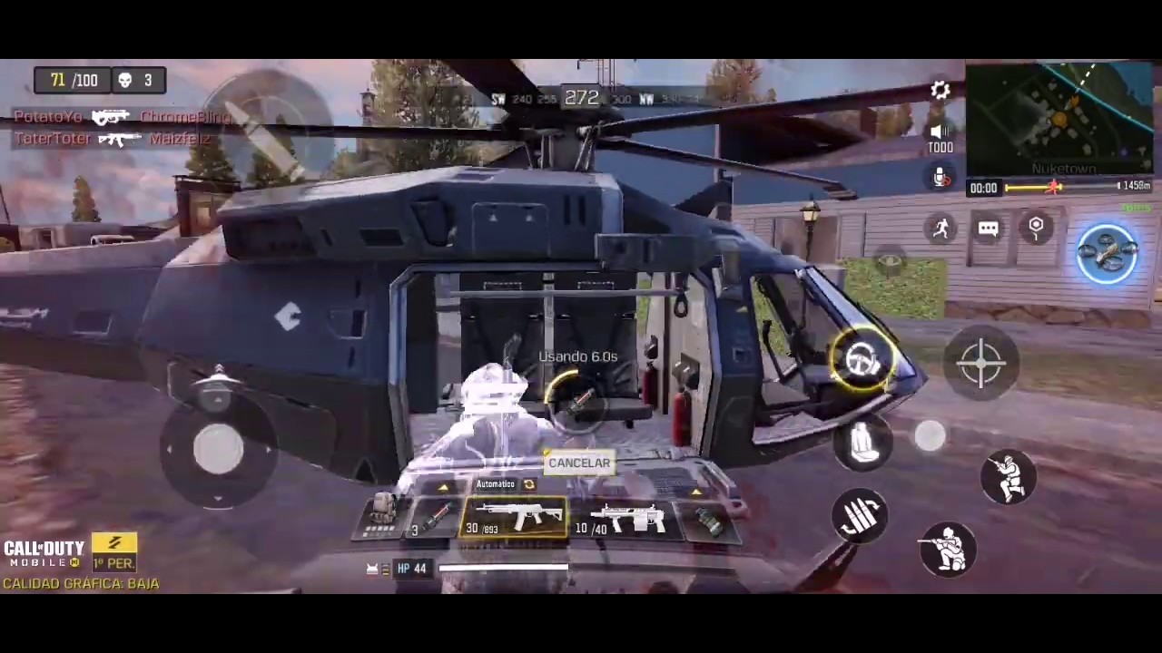 Practicando jugar a 3 persona en COD - YouTube