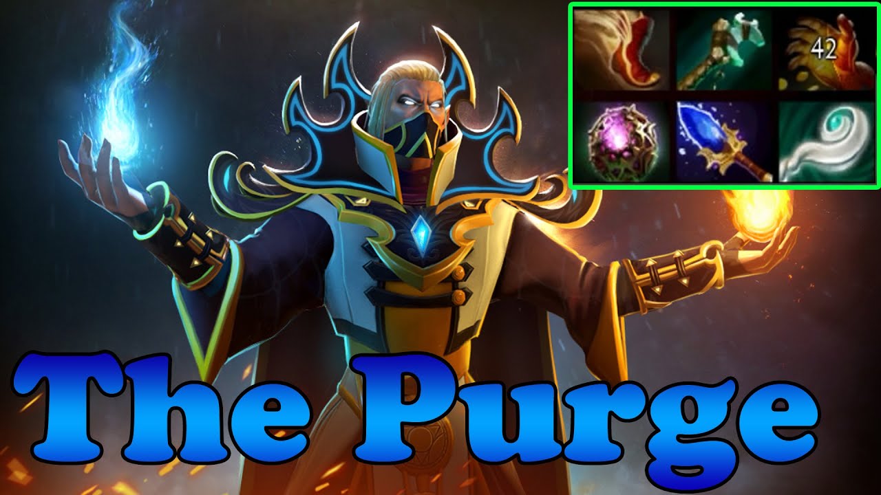 Dota 2 The Purge 2500 Games Invoker vol 2 Ranked Match Gameplay