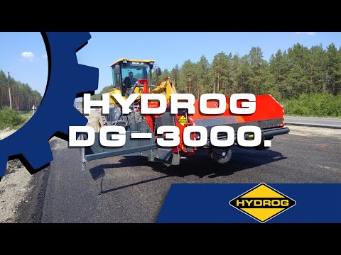 У кладчик - отсыпщик обочин HYDROG DG-3000