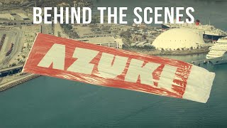 AZUKI // LOS ANGELES | Stunt Aerial Advertising | Behind the Scenes with Framework Films