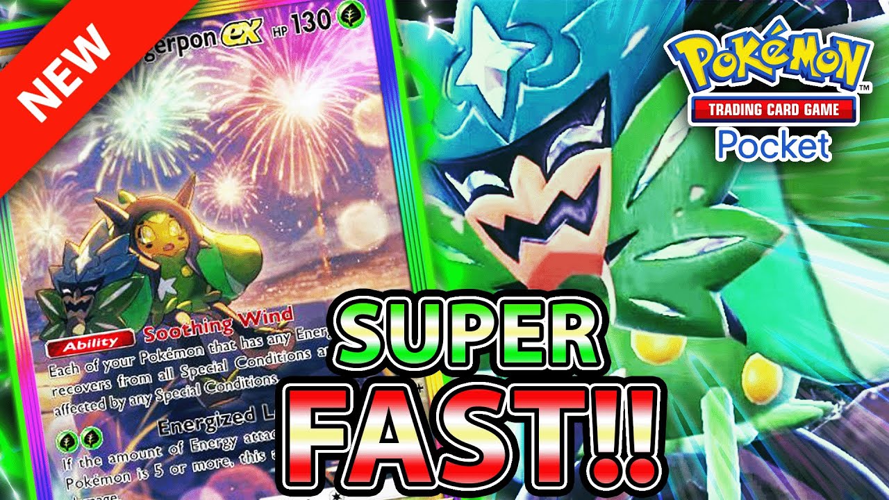 Эта колода с Огерпоном невероятно быстрая! | Pokemon TCG Pocket