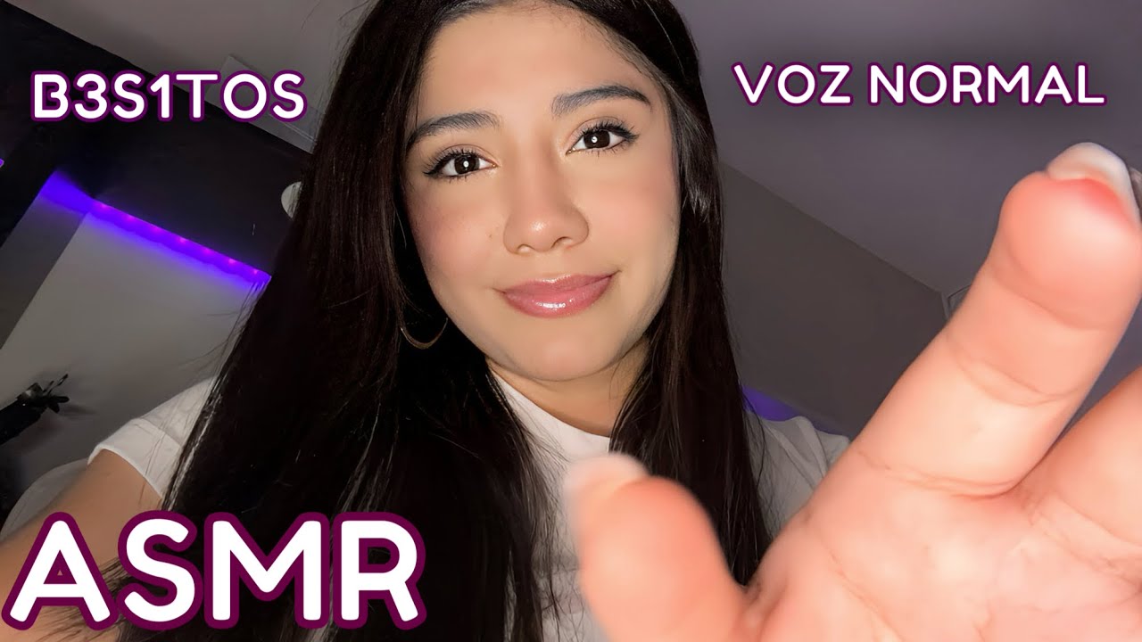 ASMR EN MI REGAZO ❤️/ ATENCIÓN PERSONAL para DORMIR RÁPID / B3S0S ACOSTADO EN MI PIERNA
