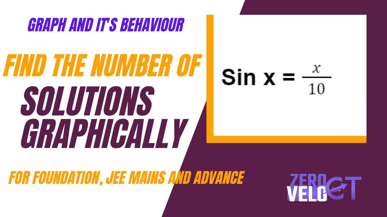 SOLVING EQUATION GRAPHICALLY - PART- 1 "Mastering Graph : Easy Step-by ...