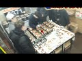キッチンDIVE亀戸店にて、オリジン弁当従業員による営業妨害、器物損壊事件の映像