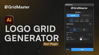 GridMaster - Logo Grid Generator & Brand System |  Illustrator Extension