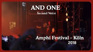 And One - Second Voice (Live@Amphi 2018)