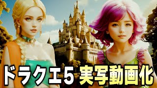 Dq5 Dracula 5Teki Insan Karakterleri Ai Canlı Aksiyonda Ai Cosplay Hareket Ettirmeyi Denedim.