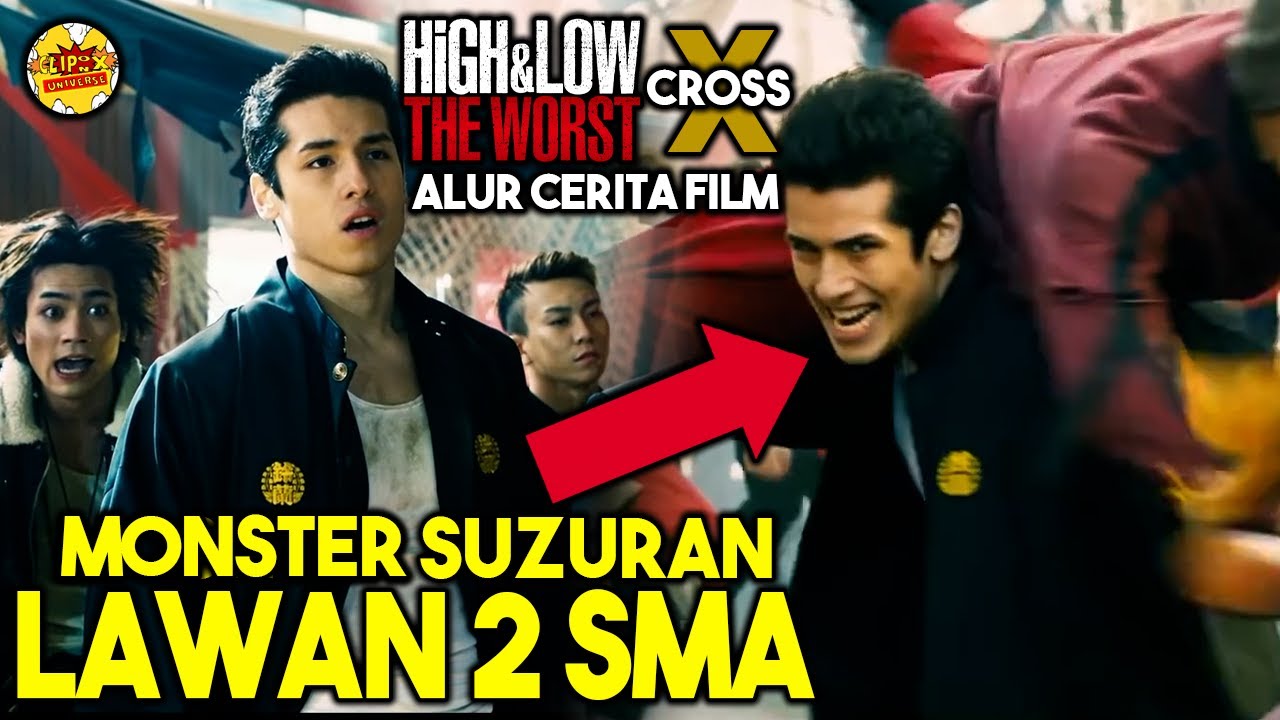MURID TERKUAT SUZURAN PETARUNG MMA BANTAI 2 STM SEKALIGUS !!! - HIGH AND LOW THE WORST X CROSS