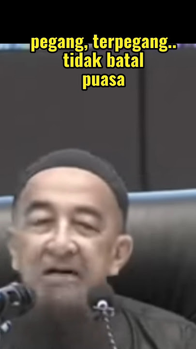 hukum pegang barang isteri ketika puasa, parts 2: UAI #shorts #fypシ゚viral