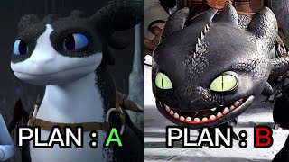 Toothless's Plan A and Plan B | How to Train Your Dragon